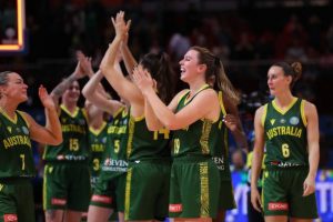 Cayla George's clutch shot lifts the Opals over Belgium